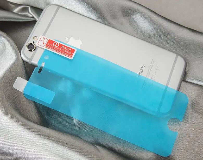 Взрывозащищенная мягкая защитная пленка из нано-пленки для iPhone 6 6s 7 Plus 4 4s 5SE 5c 5 5S не закаленное стекло