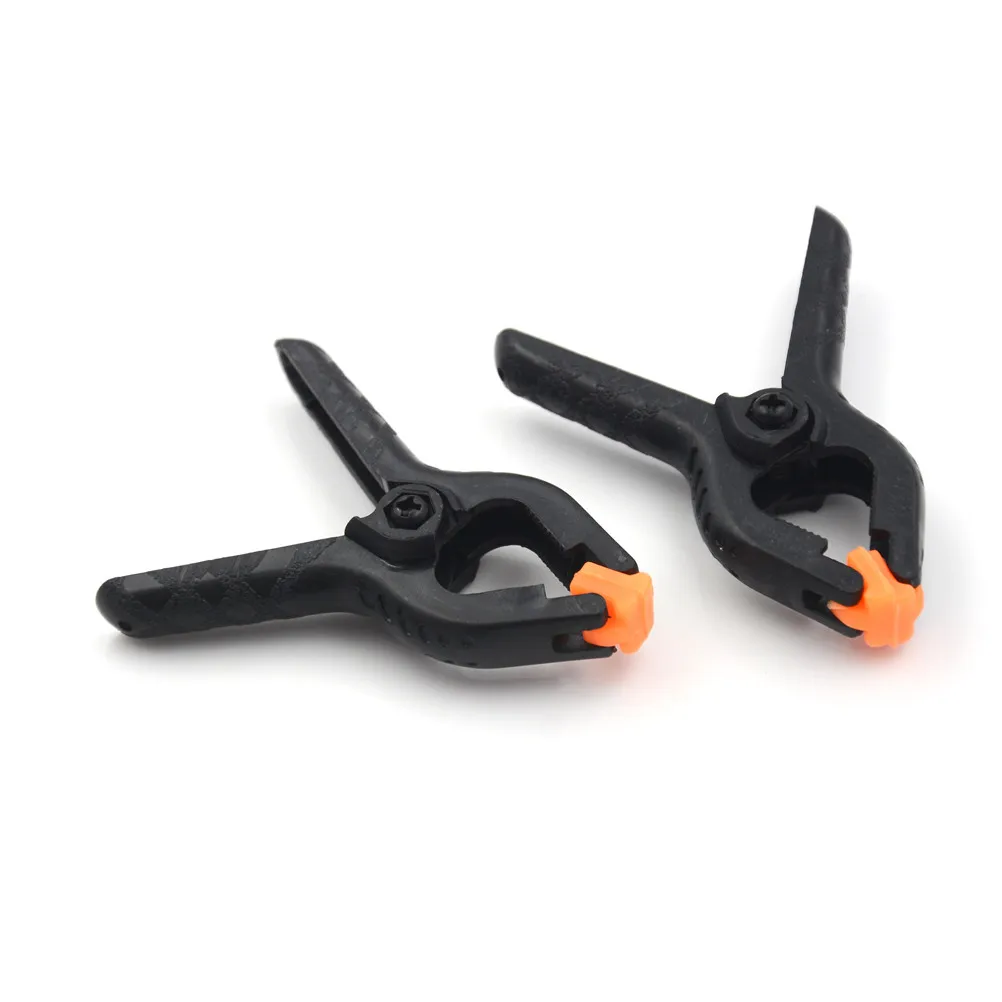 6 штук жесткая Пластик микро Пружинные зажимы набор сделай сам для инструменты