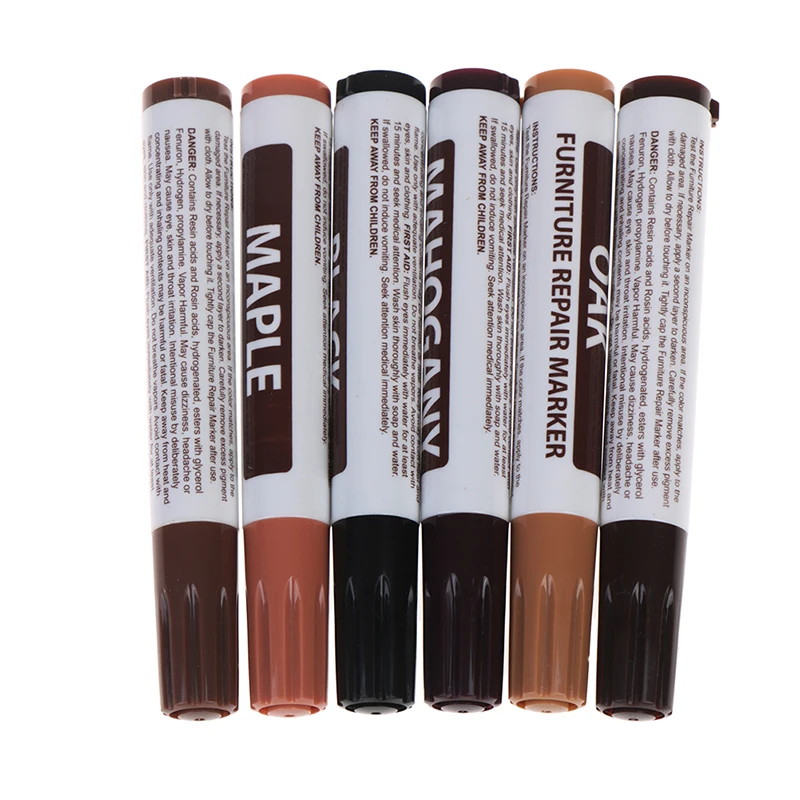 Ручка для ремонта и коррекции цвета древесины цветная царапин пола