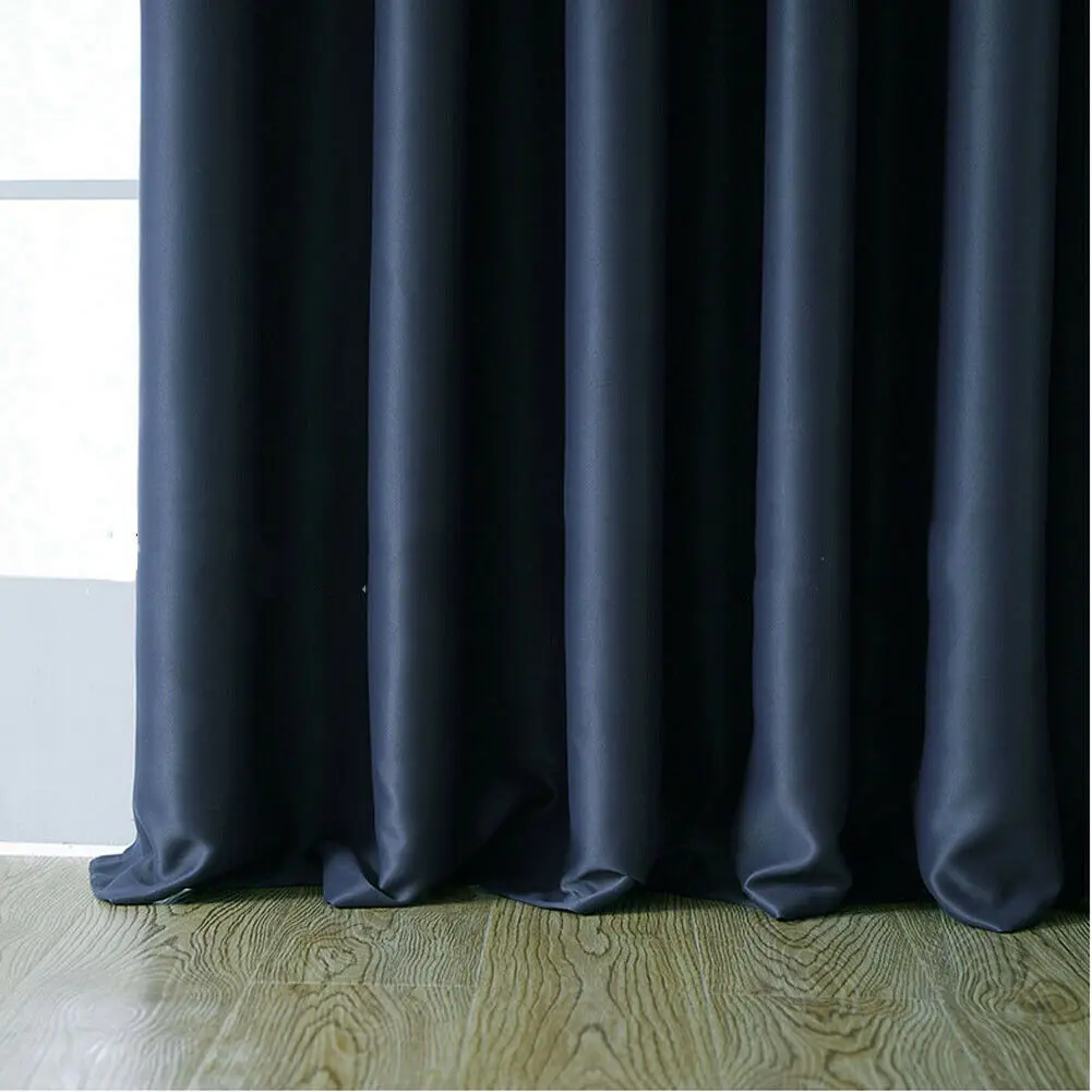 Плотные плотные затемняющие Люверсы с изолированным подкладом 1 шт. 2019 | Дом и сад