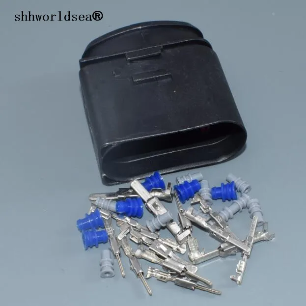 Shhworldsea 1 компл. Для VW 14pin 5 мм 3 ксеноновые фары 1J0973837 ламповый разъем 1J0 973 837|1j0