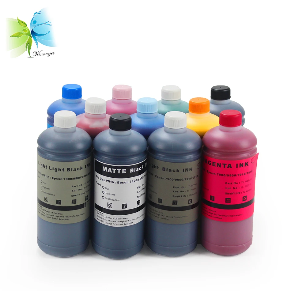 Чернила для принтера Epson Stylus Pro 1000 7900 9900 7910 9910|dye ink|ink for epsonink cartridge |
