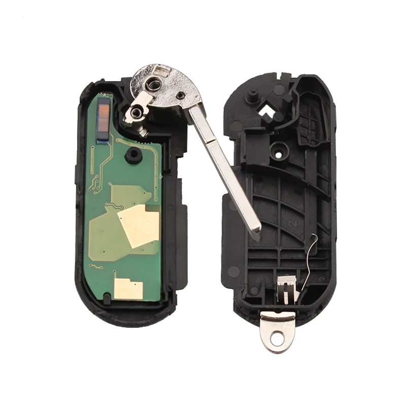 Автомобильный ключ BHKEY с дистанционным управлением 3 кнопки 433 МГц для Fiat 500 Grand Punto