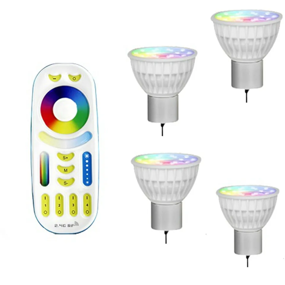 Mi светильник светодиодный лампочка RGB CCT умный с регулируемой яркостью MR16 GU10 4WSpot 2