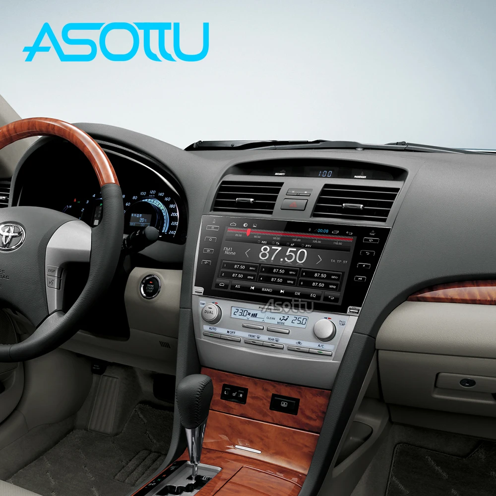 Asottu CLKMR9060 IPS Android 9.0 2G car gps navigation for Toyota camry 2008 2009 2010 2011 dvd player stereo radio |