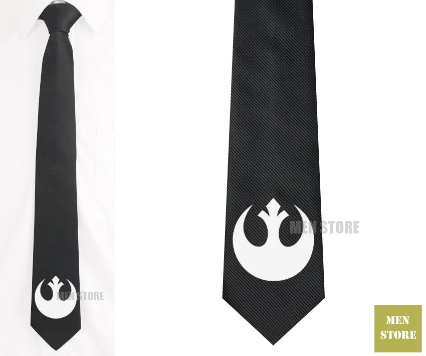 Мужской жаккардовый галстук Rebel Alliance Symbol узкий 2 5 дюйма 6 см для свадебной