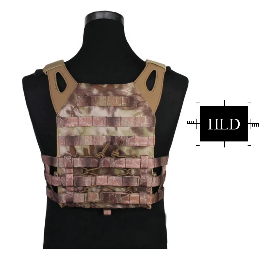 Emersongear Тактический Жилет Molle СКП жилет airosft Пейнтбол Молл жилет с груди защитная пластина Перевозчик Мультикам EM7344