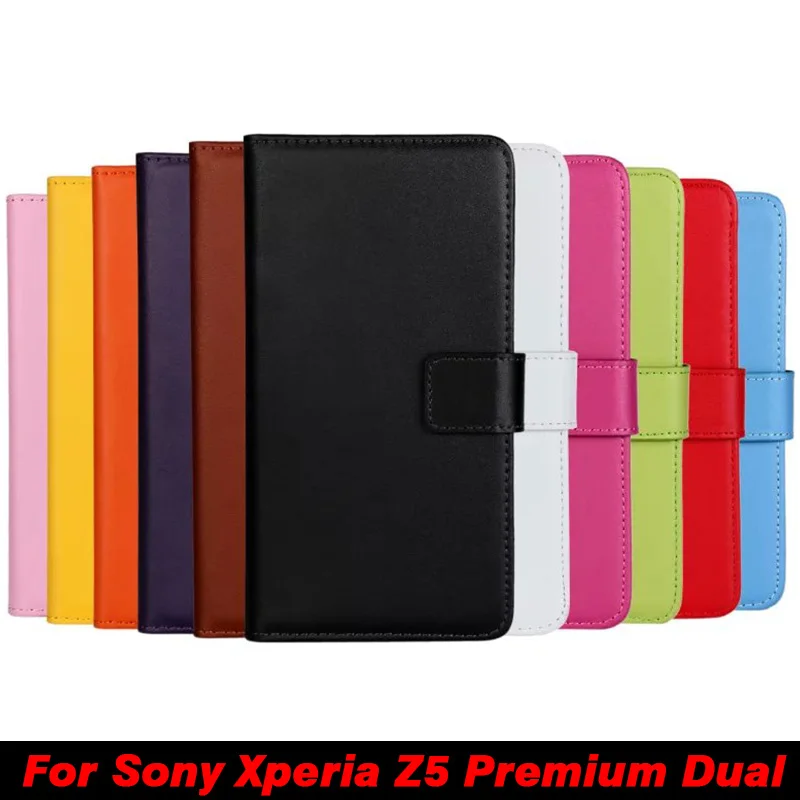 Роскошный чехол кошелек из искусственной кожи для Sony Xperia Z5 Premium Dual 5 дюймов флип