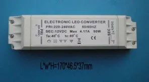 

12V/50W constant voltage led driver,AC100-240V input