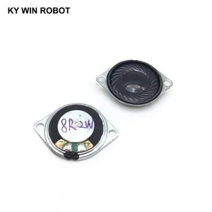 Новая ультратонкая колонка с ушками, 2 шт.лот, 8 Ом, 2 Вт, 8R, диаметр 28 мм, 2,8 см, толщина 5 мм