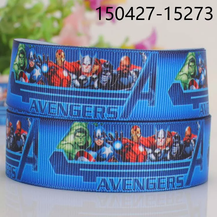 Лента мстителя с рисунком из мультфильма 10 ярдов разные размеры|Ленты для шитья| |