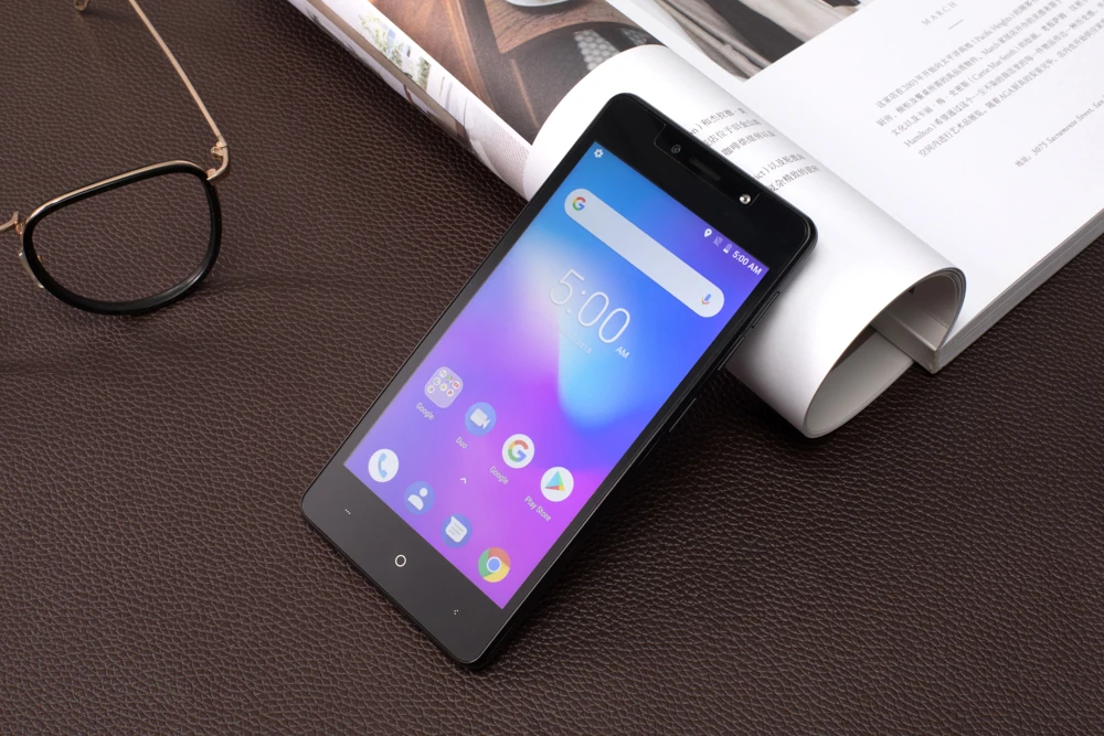 Мобильный телефон LEAGOO power 2, 2 ГБ, 16 ГБ, Android 8,1, 5,0 дюйма, HD MTK6580A, четыре ядра, Face ID, 3200 мАч, две sim-карты, 8 Мп, двойная камера, смартфон