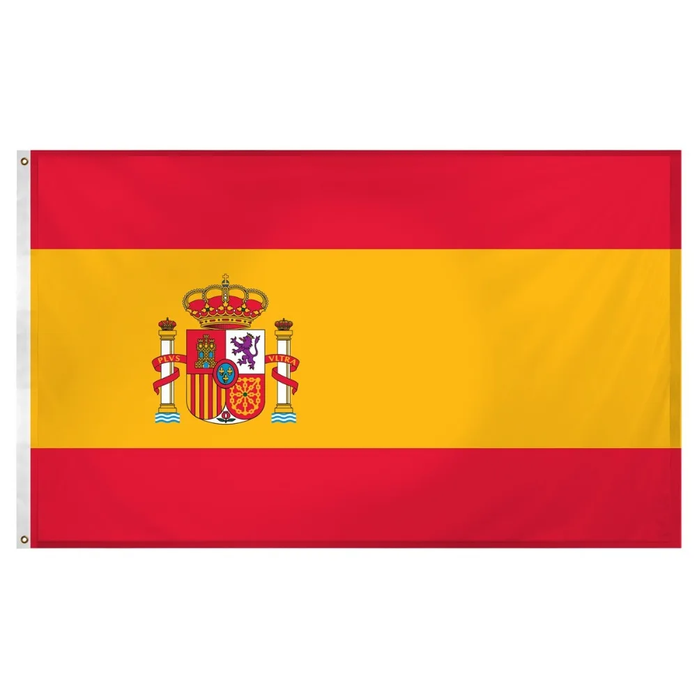 Флаг 3x5Fts 90*150 см ESP ES espana spainish Испанский флаг