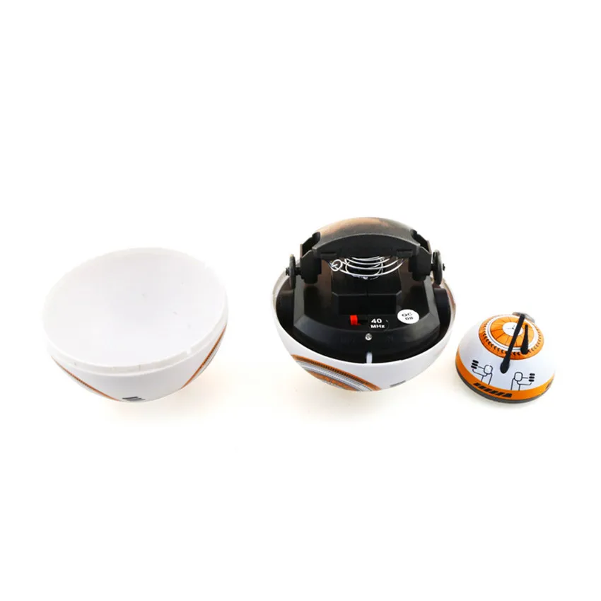 1 шт., обновленный робот BB8 со звуком и танцами, Подарочные игрушки, 2,4 г, BB-8 с пультом дистанционного управления, Интеллектуальный робот BB 8, Шариковая игрушка