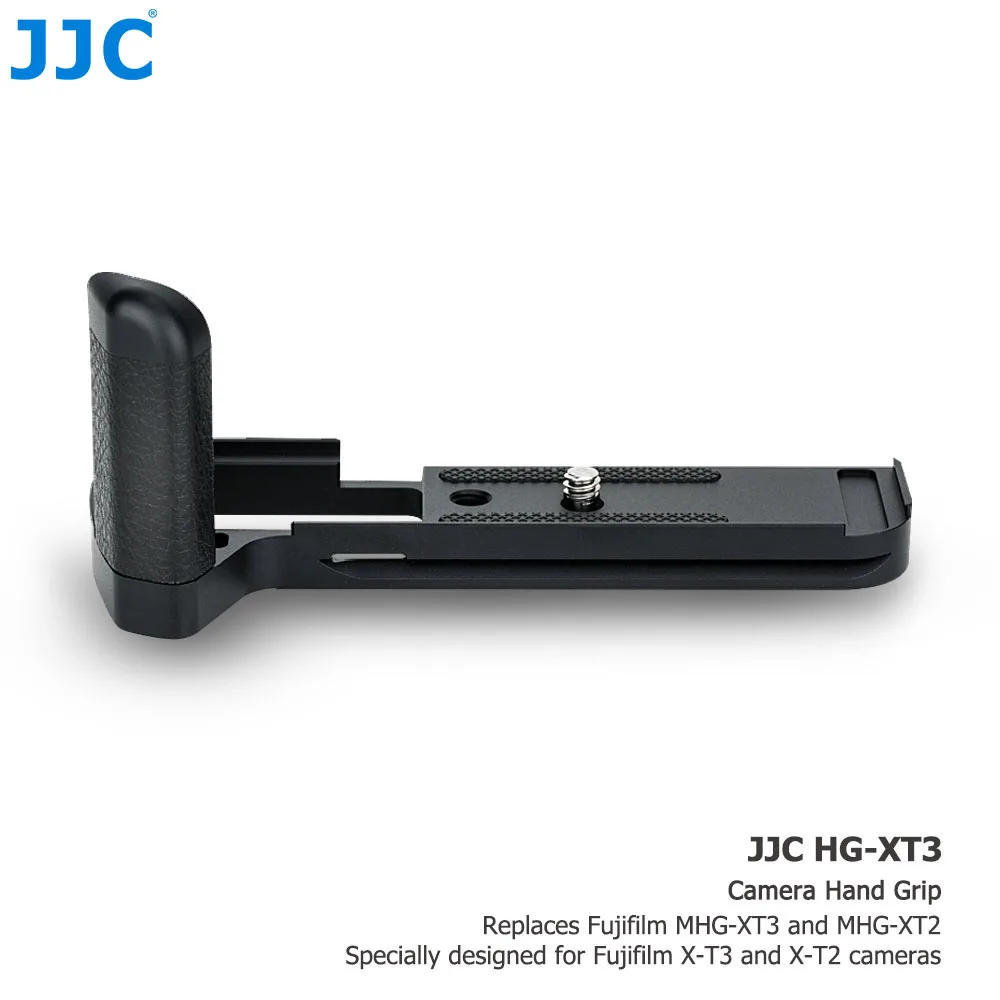 JJC Камера Quick Release Plate L кронштейн держатель рукоятка для ЖК-дисплея с подсветкой Fujifilm X-T3 X-T2 XT2 XT3 Камера s заменяет Fuji MHG-XT3 MHG-XT2