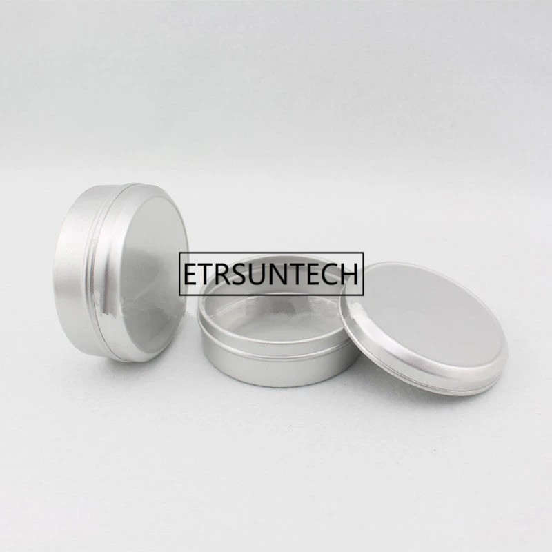 50 г алюминиевая Косметическая банка для крема мл пустая коробка контейнер