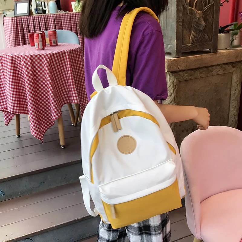 Большой Ёмкость 2 предмета в комплекте рюкзак на каждый день женские носки с