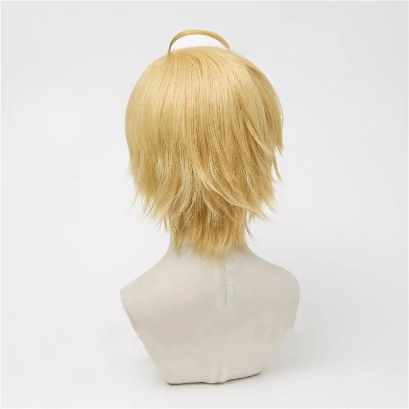 

2018 Anime IDOLiSH7 Cosplay Nagi Rokuya Godlen Halloween Adult Role Play Synthetic Hair