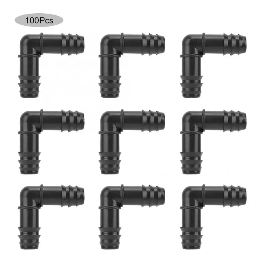 100 шт. гибкие соединители для шланга 1/4 дюйма | Дом и сад