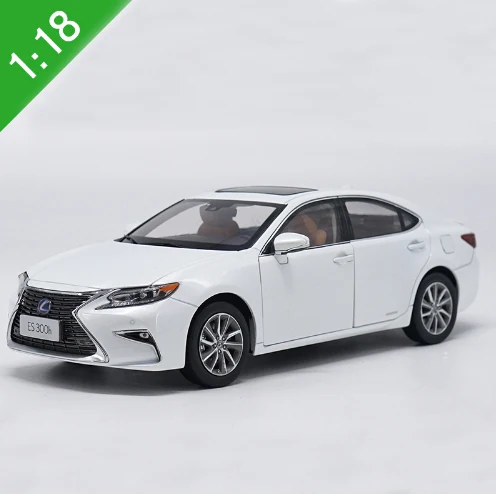 Высокая имитация 1:18 LEXUS ES 300H передовая литая под давлением металлическая модель игрушечного автомобиля коллекция с коробкой - Цвет: White