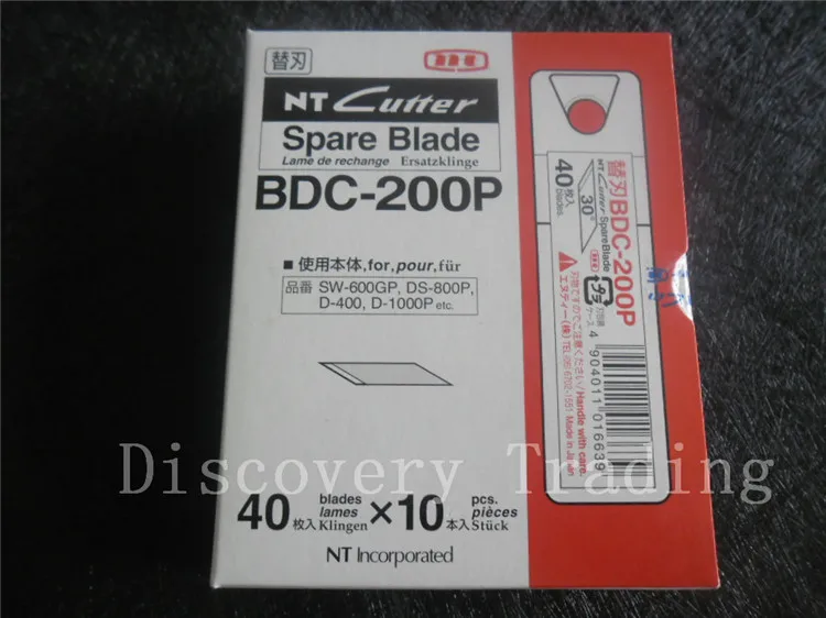 Горячая Распродажа 2017 ремешок NT BDC 200P blades 400 шт./корт сменный художественный нож и