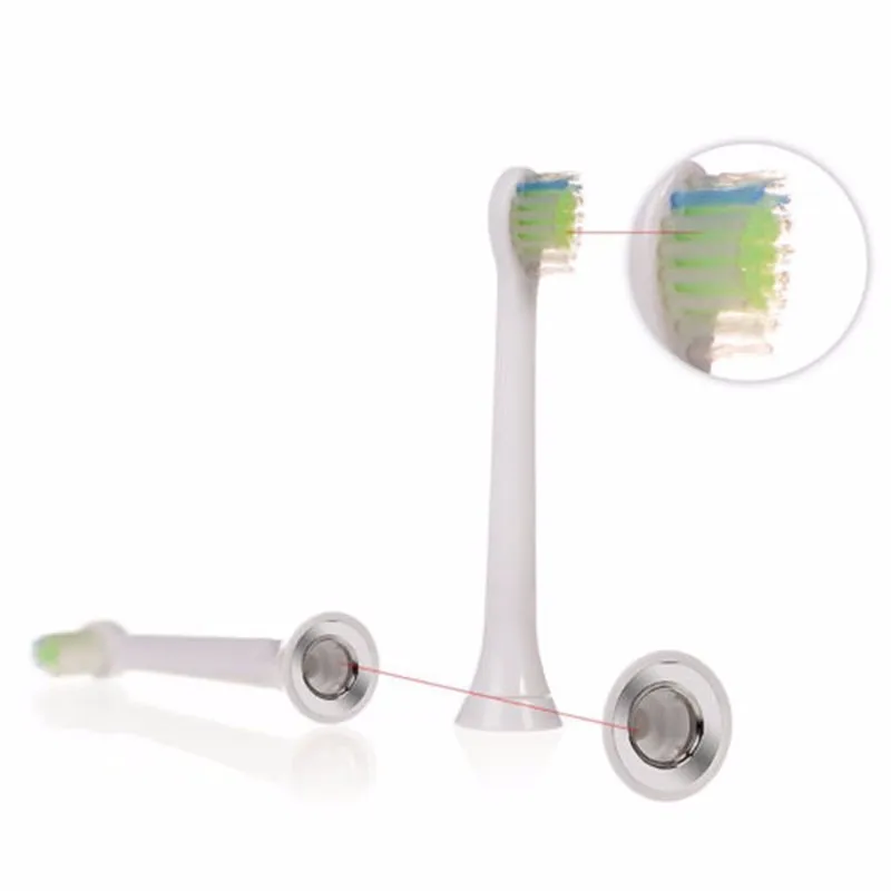 4 шт. HX6074 лучшие электрические звуковые сменные насадки подходят для Philips насадки на зубные щетки Sonicare мягкие детские щетинки Flexcare