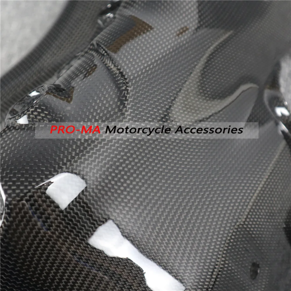 Выхлопная крышка мотоцикла (обшивка бумаги) из углеродного волокна для Ducati Panigale