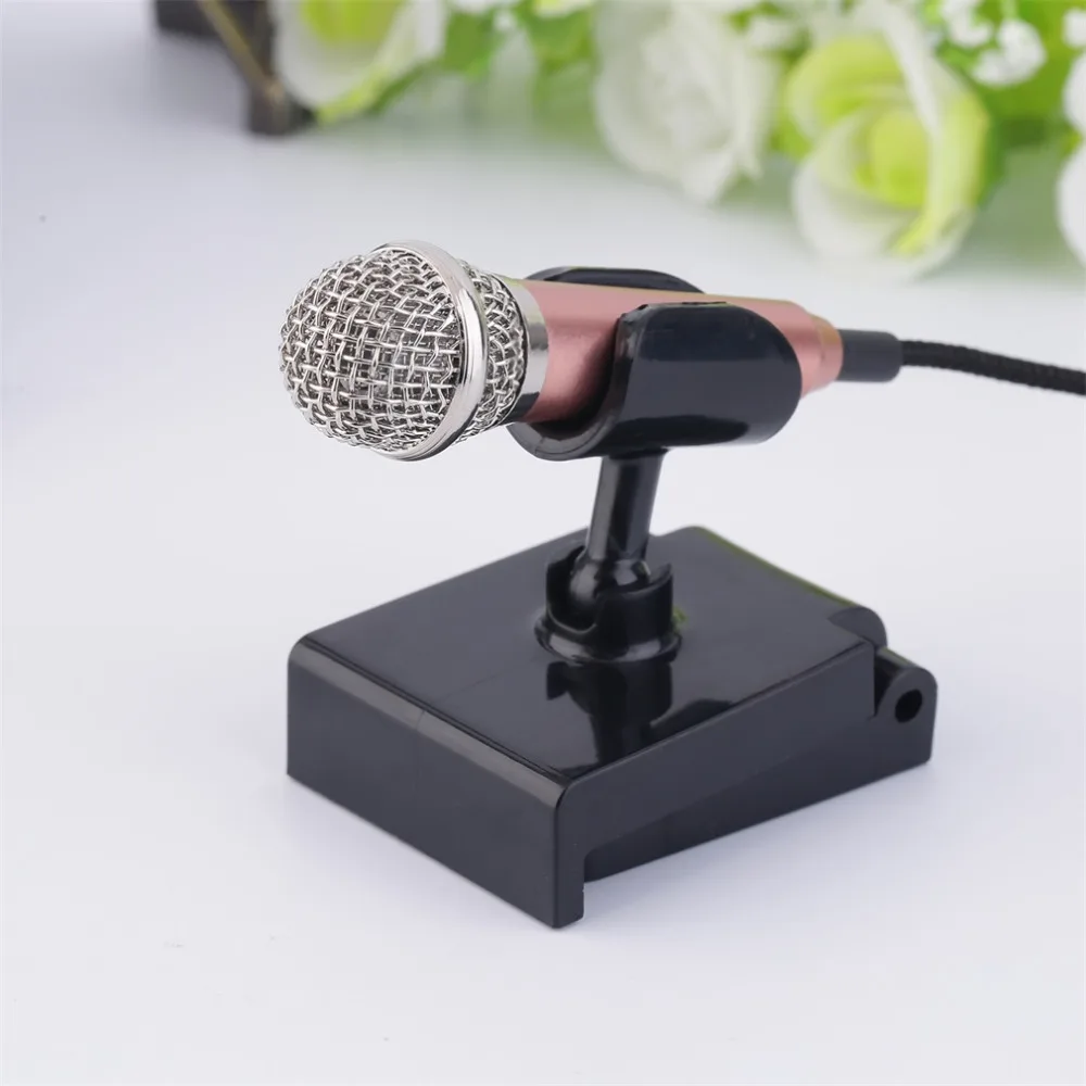 1 шт. проводной мини-микрофон 3 5 мм 4 цвета | Электроника