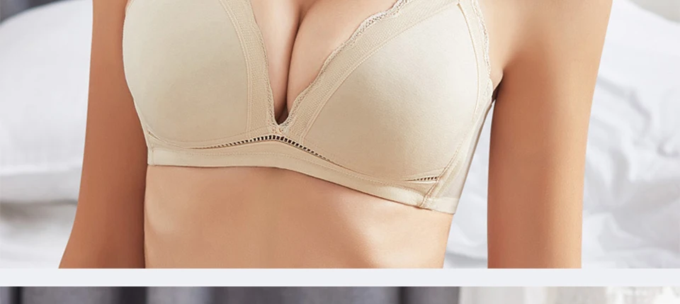 Nursing Bra BreastFeeding Maternity for Feeding Breathable Modal Lace Soft Clothes cotton Pregnancy Underwear for pregnant women