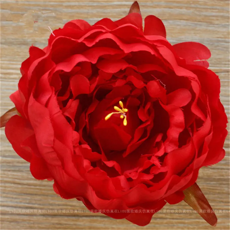 Пружина Пион цветок голова Dia. 12 см/4 72 &quot30 P искусственная Камелия пеония для DIY