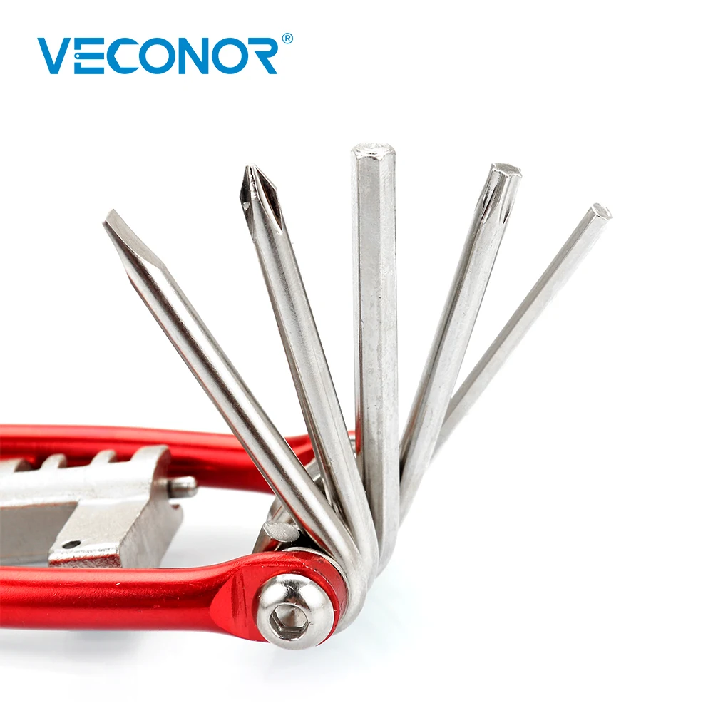 11 в 1 ремонт велосипедов набор инструментов Сеть выключатель Torx hex philips слот