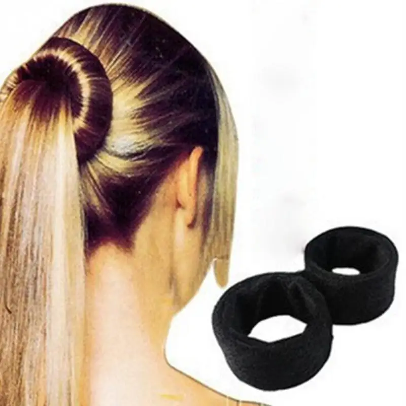 Ball French Twist Magic DIY Tool Bun Maker Sweet Dish Made Hair Band Accessories Synthetic Wig Donuts Bud Head | Красота и здоровье