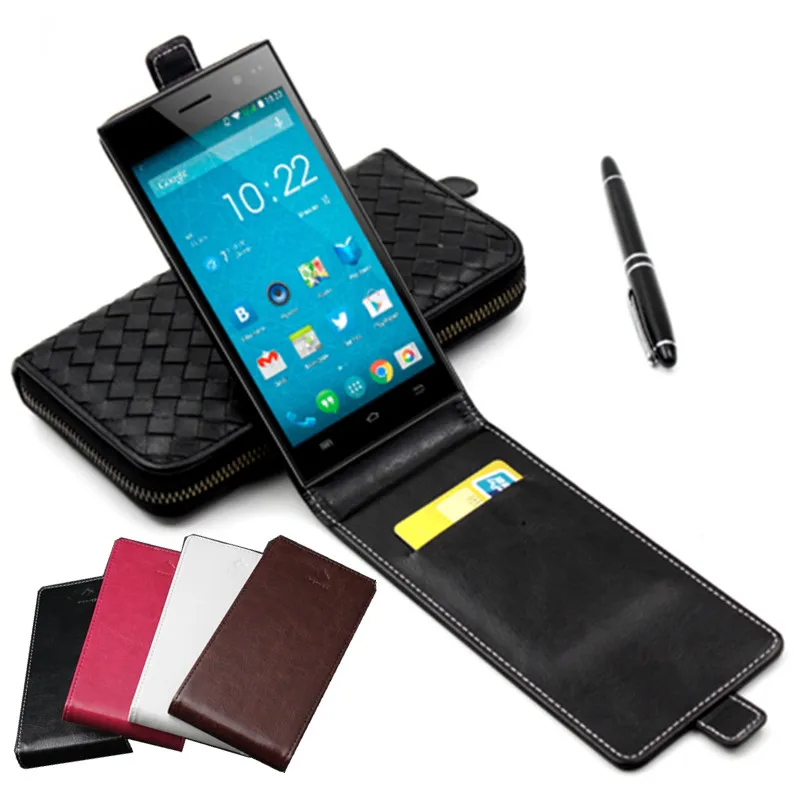Classic Luxury Advanced Top Flip Colorful Leather Case For Highscreen Zera S Power / 4.5'' Phone Cases Cover With Card Slot |
