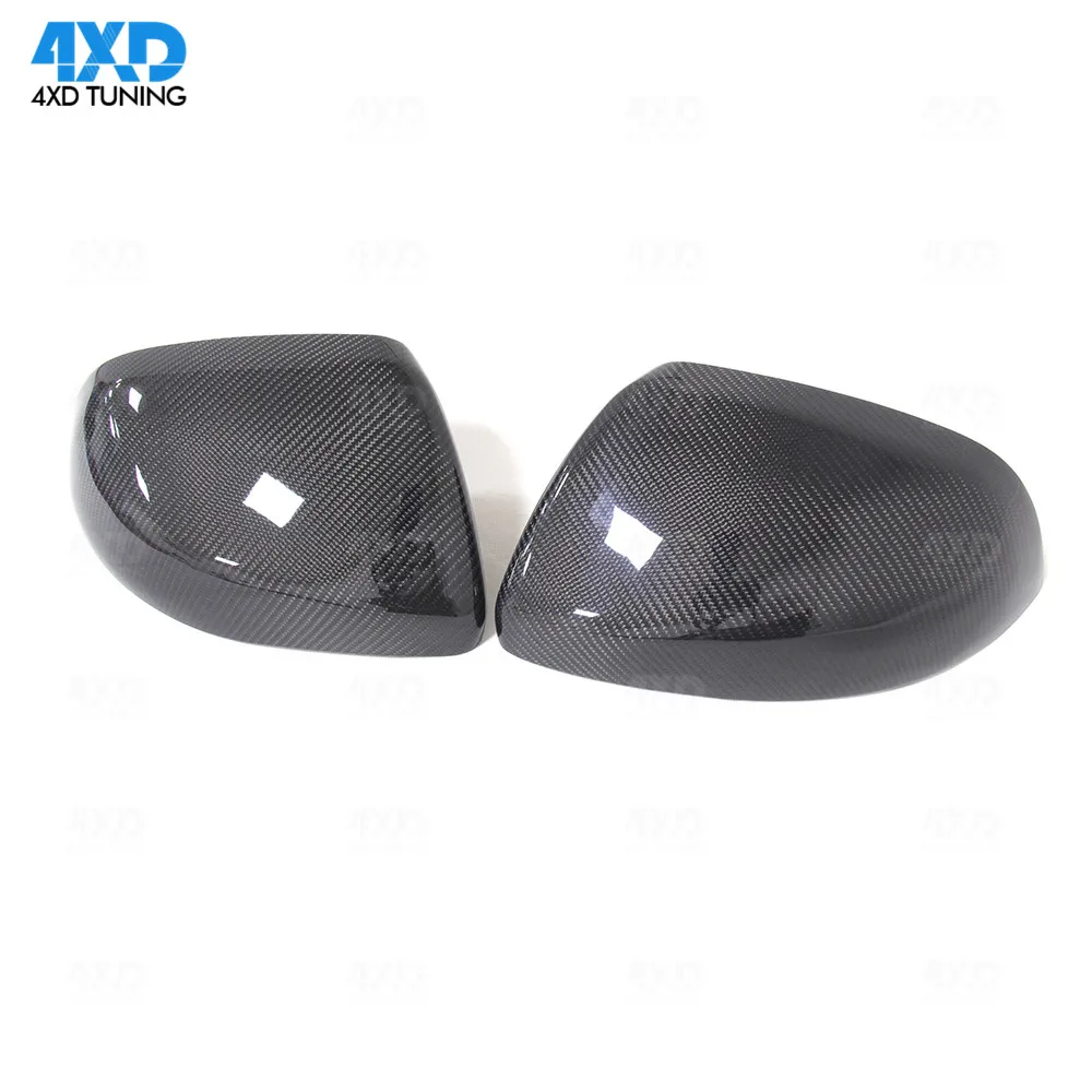 Углеродное зеркало заднего вида без и с светодиодный светильник Стайлинг для