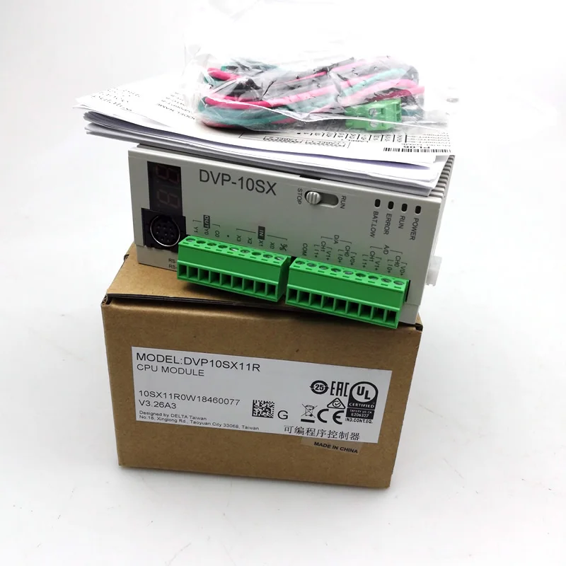 Фото Новый оригинальный Оригинальный гибридный хост Delta PLC SS2 DVP10SX11R / DVP10SX11T Новый оригинальный Оригинальный гибридный хост Delta PLC SS2 DVP10SX11R / DVP10SX11T