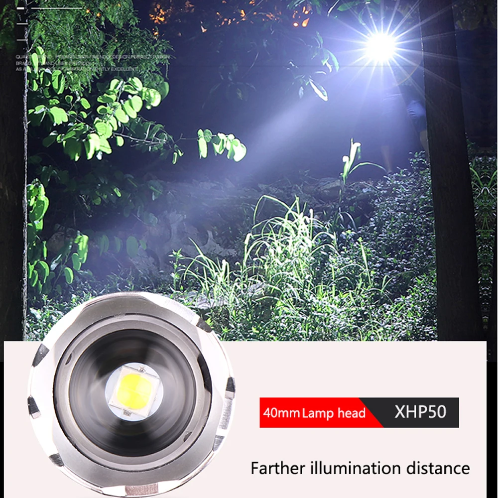 XHP70.2 светодиодный фонарик самый мощный XLamp XHP50 Перезаряжаемый USB Zoom фонарь XHP70 18650 26650 охотничий фонарь для самозащиты