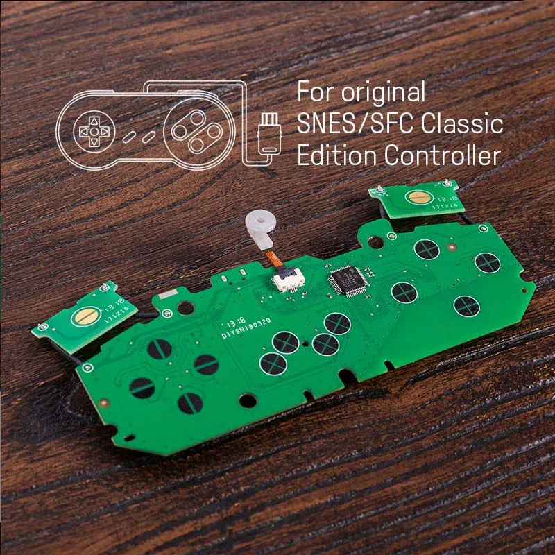 for snes sfc classic 8bitdo DIY супер modkit части SNES/SF-C контроллер DIY SNES SF-C контроллер Bluetooth геймпад для sega игры sega Mega Drive контроллер - Цвет: for snes sfc classic
