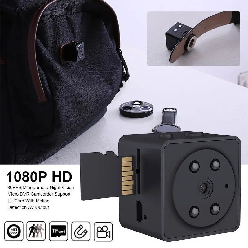 4 Гб карта + HD 1080P Мини Цифровая камера-регистратор с ночным видением - купить по