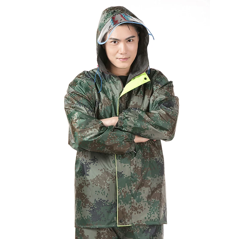 Камуфляжный дождевик высокого качества камуфляжный пончо для работы на открытом