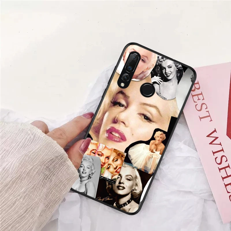 Силиконовый чехол Мэрилин Монро для Huawei Mate 10 Pro 20 30 Lite Nova 2i 3 3i 4 Y5 Y6 3018 Y7 Prime