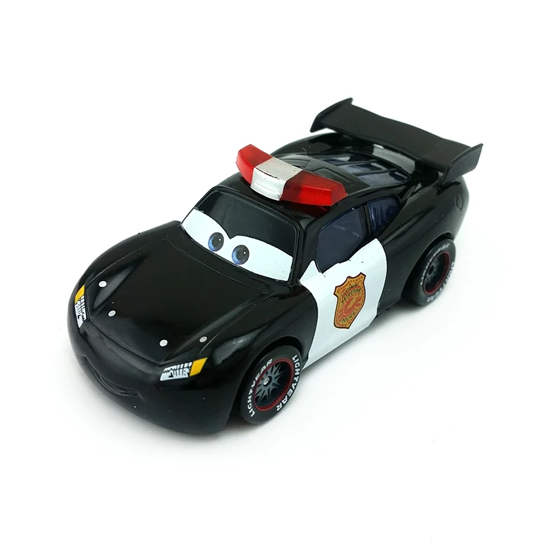 Дисней Pixar Автомобили полиция Молния Маккуин 1:55 литье под давлением
