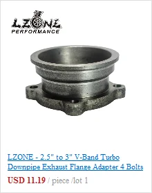 LZONE-нержавеющая сталь 304 T3 T3/T4 турбо коллектор Впускной фланец JR4808-SS