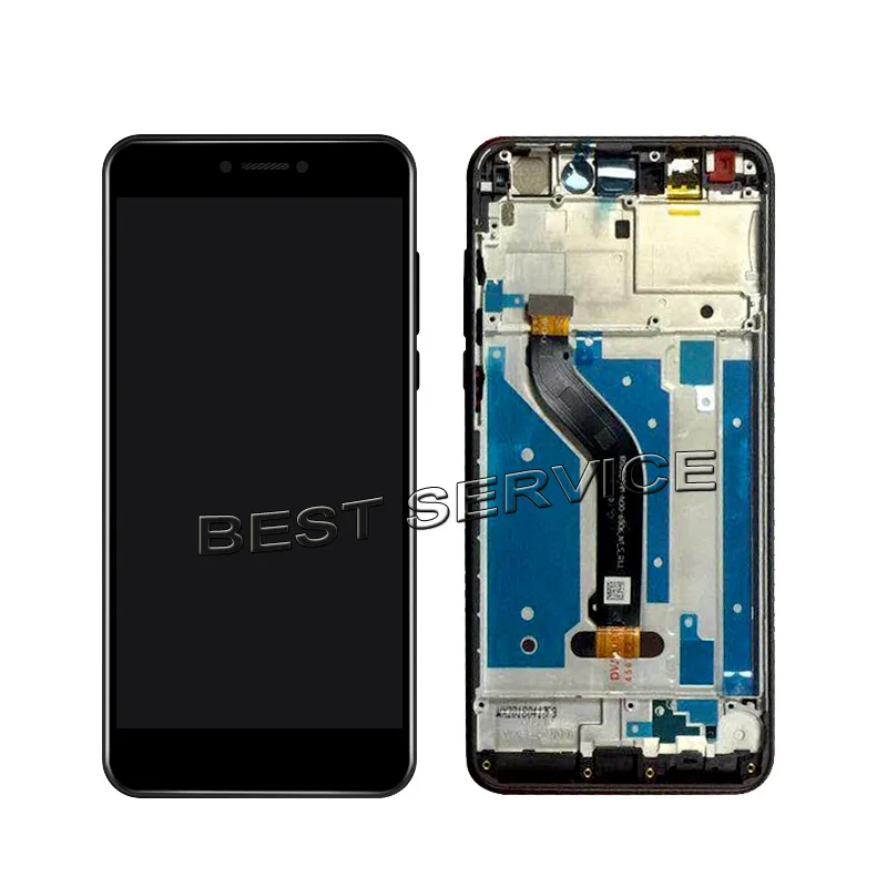 Жк дисплей для Huawei Honor 8 Lite с сенсорным экраном дигитайзер рамка в сборе P8 2017