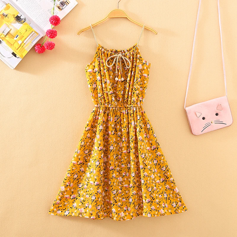 QR Sleeveless Bandage Summer Dress Women 2019 Sexy Mini A Line Party Female Casual Slim Print Vacation Boho Beach Dresses | Женская
