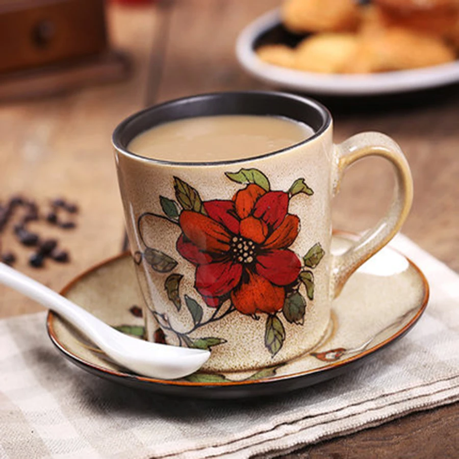 Набор чашек для эспрессо в английском и Европейском стиле элегантные чайные