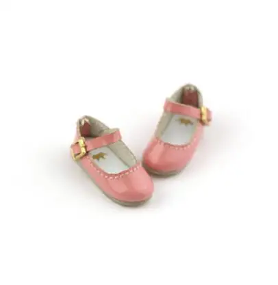 watermelon red 1 пара классических туфель с высоким верхом Blyth Doll, кожаная обувь ручной работы для девочек, аксессуары для кукол, подходящие для Icy, azone, Blyth Doll 1/6 - Цвет: watermelon red