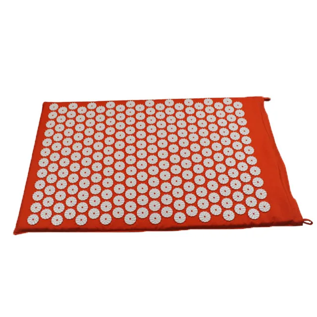 orange Shakti Mat Массажер для точечного массажа коврик релаксации снятия стресса напряженности тела коврик для йоги ABS Спайк подушки снять стресс боль Шакти Мат - Цвет: orange Shakti Mat