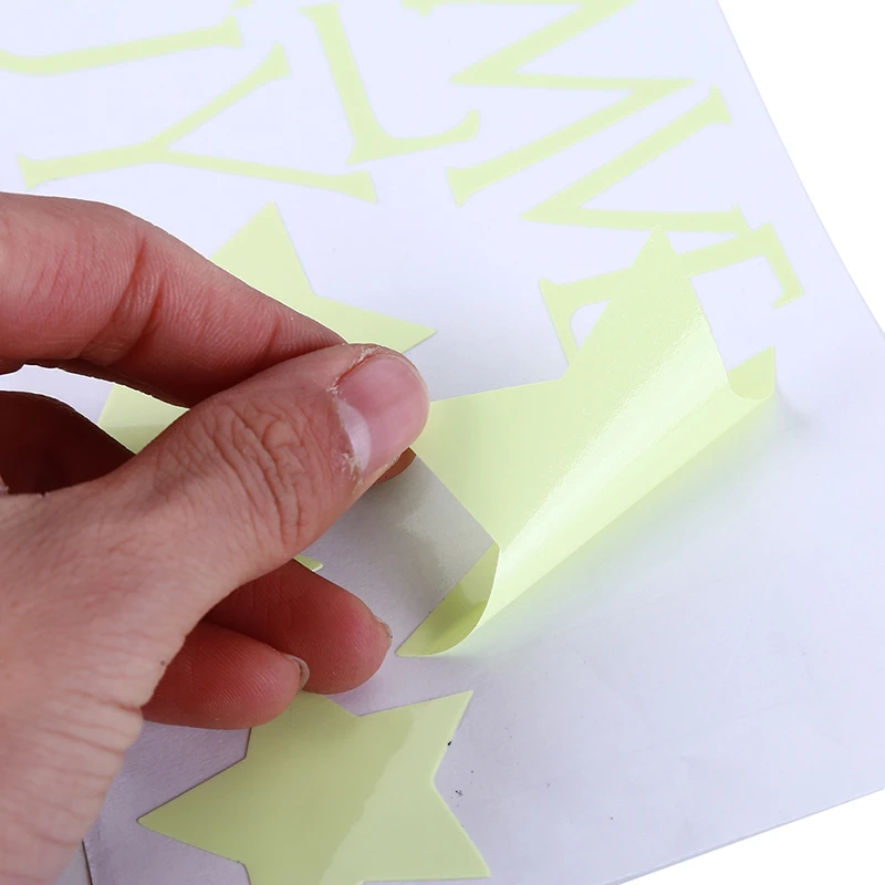 Мы любим вас на Луну и обратно наклейки стену детские комнаты светящаяся звезда