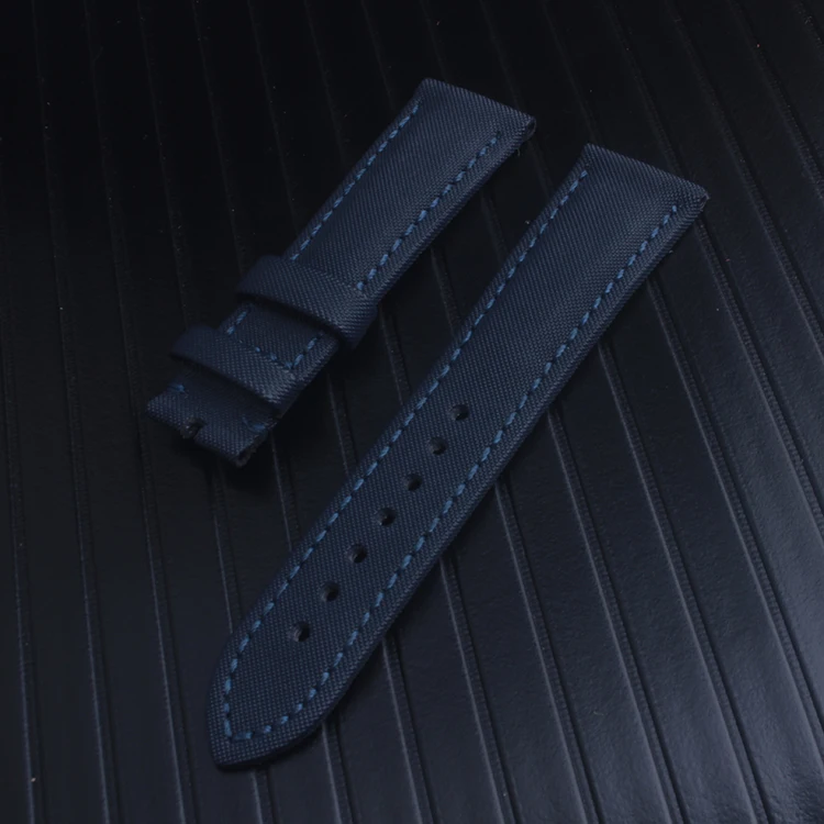 Нейлоновые часы StrapTop качественные модные спортивные часы браслет для Blancpain Fifty Fathoms черный нейлоновый кевларовый ремешок 23 мм
