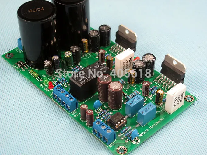 Плата усилителя мощности NE5532 TDA 7294 с защитной цепью сборная плата стерео